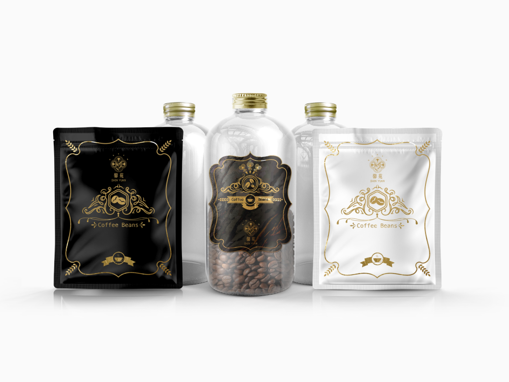 咖啡豆罐設計、耳掛式咖啡袋設計